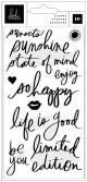 Heidi Swapp Sun Chaser Clear Stamps Phrases