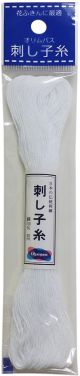 Olympus Sashiko Cotton Thread 22yd Solid White