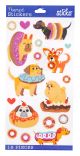 Sticko Themed Stickers Dogs And Donuts