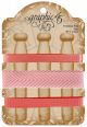 Graphic 45 Staples Embellishment Trim Precious Pink