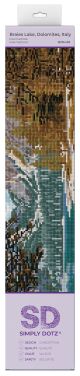 Diamond Dotz Simply Dotz Diamond Art Kit 28.3 inch X15.7 inch Braies Lake Dolomites Italy