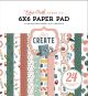 Echo Park Double Sided Paper Pad 6 inch X6 inch 24 Per Pkg Let s Create