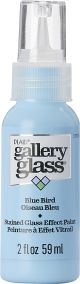 FolkArt Gallery Glass Paint 2oz Blue Bird