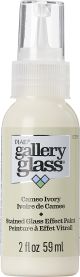 FolkArt Gallery Glass Paint 2oz Cameo Ivory