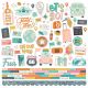Let s Go Cardstock Stickers 12 inch X12 inch Combo