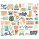 Let s Go Bits and Pieces Die Cuts 48 Per Pkg 