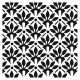 Crafter s Workshop Template 12 inch X12 inch Leafy Fans
