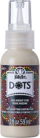 Folkart Dots Acrylic Paint 2oz Ancient Stone