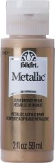 FolkArt Metallic Acrylic Paint 2oz Bronze Metal