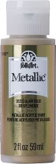 FolkArt Metallic Acrylic Paint 2oz Glam Gold