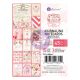 Strawberry Milkshake Journaling Cards 3 inch X4 inch 45 Per Pkg 15 Designs 3 Each