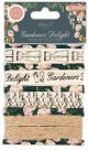 Craft Consortium Lace Ribbon Pack Gardeners Deligh