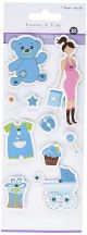 Boy Shower Handmade Glitter Stk