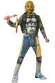 Rubie's Costume Kids Teenage Mutant Ninja Turtles 2 Value Michelangelo Costume, Large