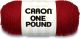 Spinrite Caron One Pound Yarn Claret Pack of 1 Skein