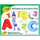 Crayola Alphabet and Numbers Pad 10 X8 30 Sheets 1 Pack of 5 Piece