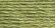 DMC Pearl Cotton Yarn Size 3 16.4yd Medium Green Grey Pack of 1 Skein