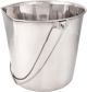 ProSelect Stainless Steel Flat Sided Pails 64 oz 
