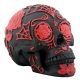 Dod Tattoo Sugar Skull Red Black C 24