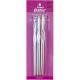 Spinrite Susan Bates Silvalume Aluminum Crochet Hook Set Sizes L11 To N15 1 Pack of 4 Piece
