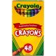 Crayola Crayons Assorted Colors Non Peggable 1 Pack of 20 Piece