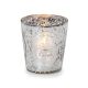 David Tutera Illusion Embossed Votive Holders Silver