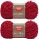 Spinrite Red Heart Scrubby Yarn Cherry Pack of 2 Skein