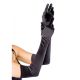 Leg Avenue Women s Long Satin Gloves Black One Size