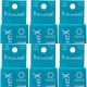 Spinrite Coats Eloflex Stretch Thread 225yd Box White 1 Pack of 6 Piece