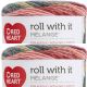 Spinrite Red Heart Roll With It Melange Yarn Hollywood Pack of 2 Skein