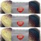 Spinrite Red Heart Unforgettable Yarn Tealberry Pack of 3 Skein