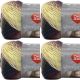 Spinrite Red Heart Unforgettable Yarn Tealberry Pack of 4 Skein