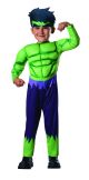Costume Baby Boys Marvel Classics Avengers Assemble Muscle Chest Hulk Multi Toddler