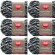 Spinrite Red Heart Scrubby Yarn Marble Pack of 6 Skein