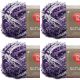 Spinrite Red Heart Scrubby Yarn Jelly Pack of 4 Skein