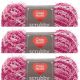 Spinrite Red Heart Scrubby Yarn Candy Pack of 3 Skein