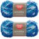 Spinrite Red Heart Scrubby Yarn Waves Pack of 2 Skein