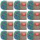 Spinrite Red Heart Scrubby Yarn Capri Pack of 12 Skein