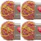 Spinrite Red Heart Scrubby Yarn Zesty Pack of 4 Skein