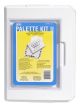 Jones Palette Kit with Cover 20 Paint Wells 2 Mixing Areas 10 x 13.5 Inches 10 x 13.5 Inches