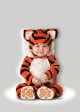 Fun World Tiger Tot Toddler Child Costume Small 6 12 Month