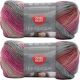 Spinrite Red Heart Unforgettable Yarn Heirloom Pack of 2 Skein