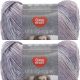 Spinrite Red Heart Unforgettable Yarn Pearly Pack of 2 Skein