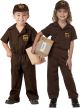 California Costumes UPS Guy Boy s Costume Large 4 6 