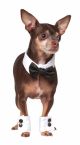 Pet Tuxedo Bowtie And Cuff Set Medium Large