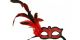 Kbw Women s Venetian Styled Eye Mask Red