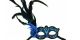 Kbw Women s Venetian Styled Eye Mask Blue