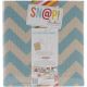 Snap Studio Collection Burlap Binder Teal