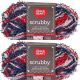 Spinrite Red Heart Scrubby Yarn Americana Pack of 2 Skein