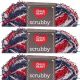 Spinrite Red Heart Scrubby Yarn Americana Pack of 3 Skein